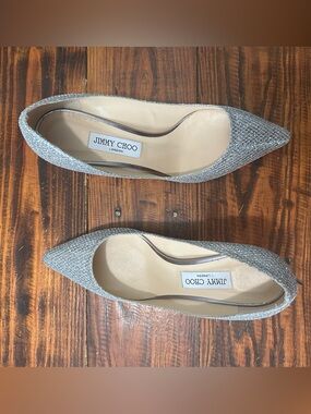 Jimmy Choo Silver Romy